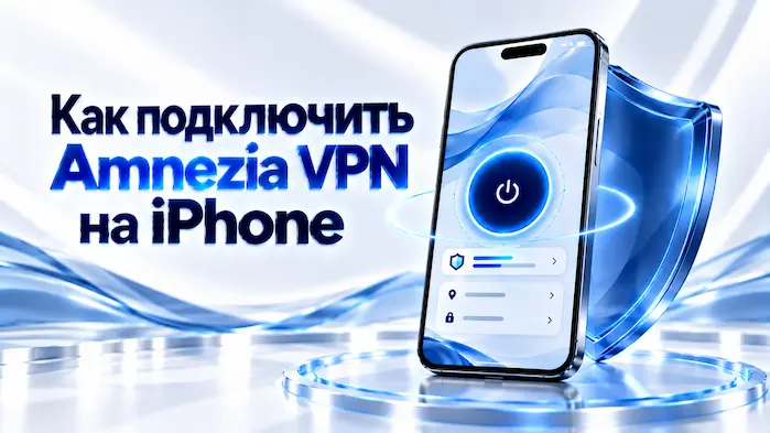 Как подключить Amnezia VPN на iPhone