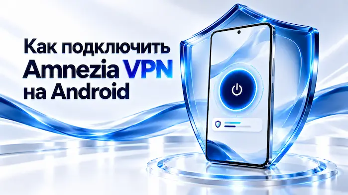 Протоколы Amnezia VPN на Android
